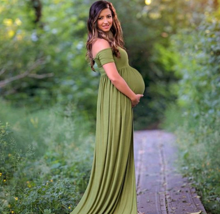 Maternity long dress