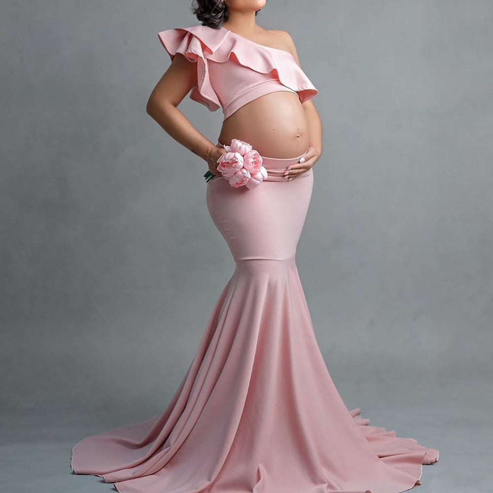 Sleeveless Long Dress For Pregnant Women