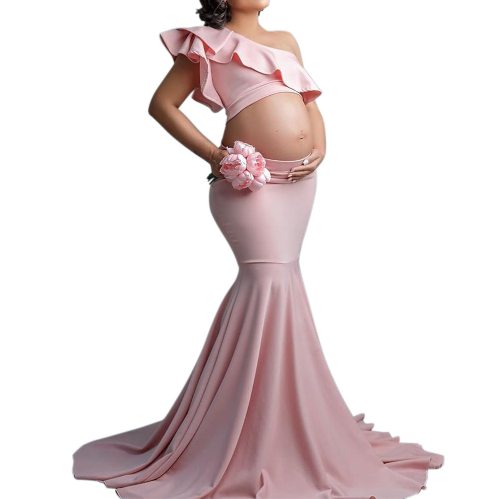 Sleeveless Long Dress For Pregnant Women