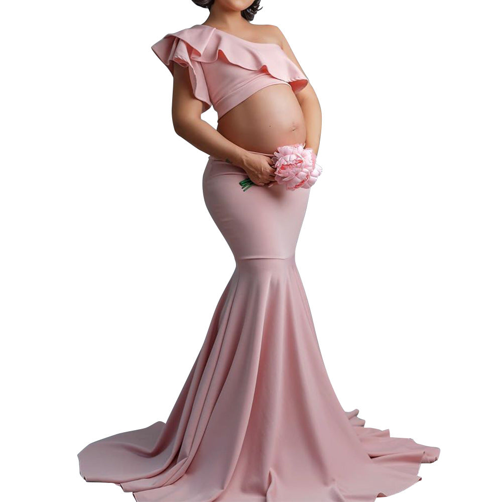 Sleeveless Long Dress For Pregnant Women