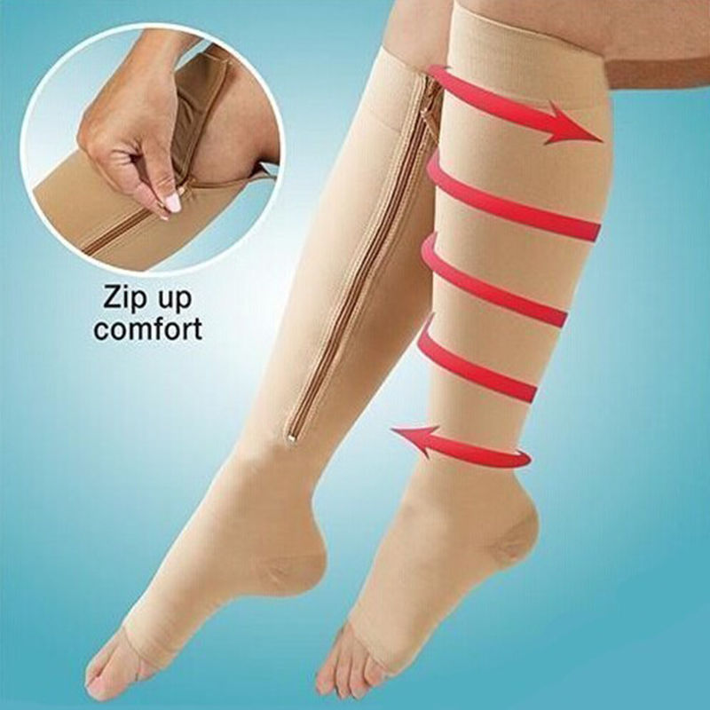 Postpartum Compression Zipper Socks