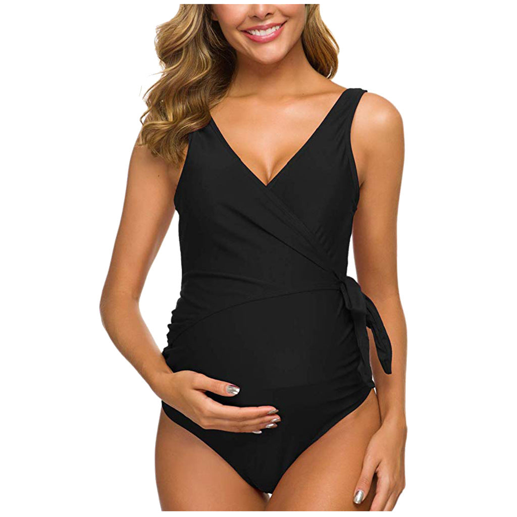 Pregnant Women Sexy One-Piece Swimwear