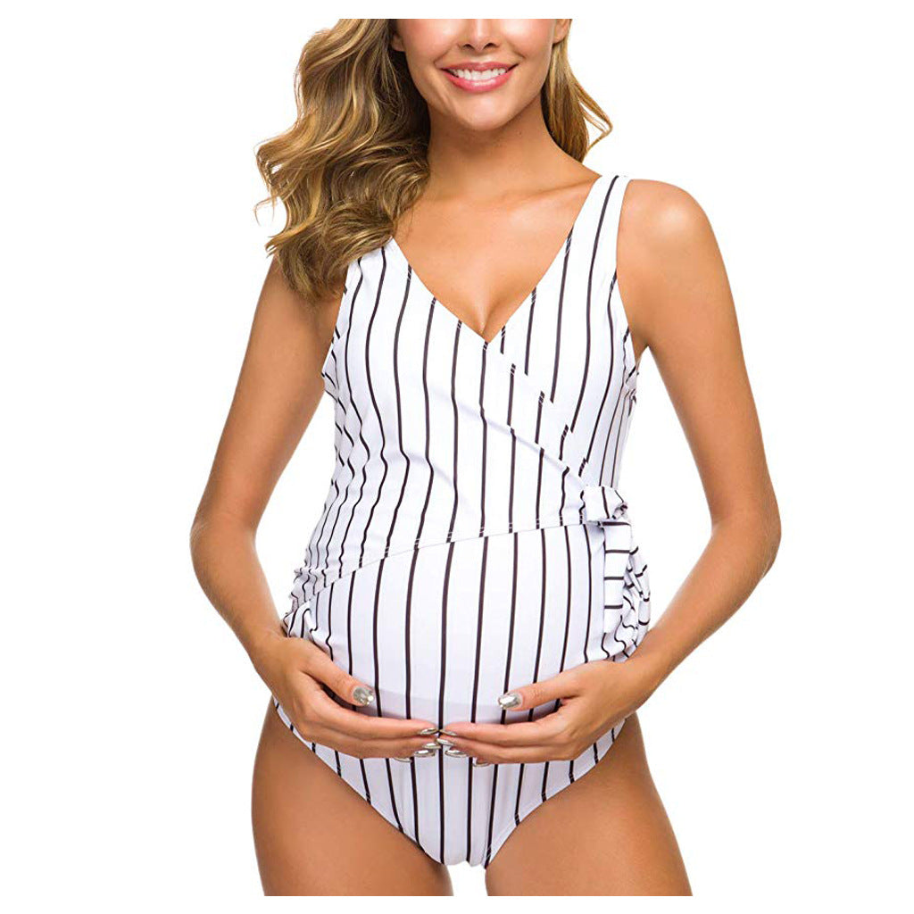 Pregnant Women Sexy One-Piece Swimwear