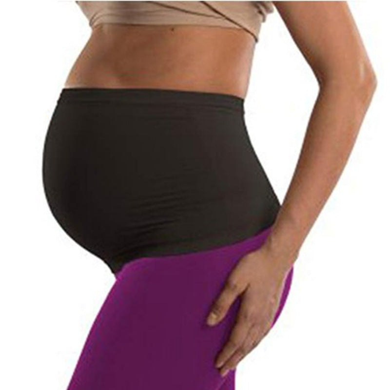 Seamless pregnant belly support