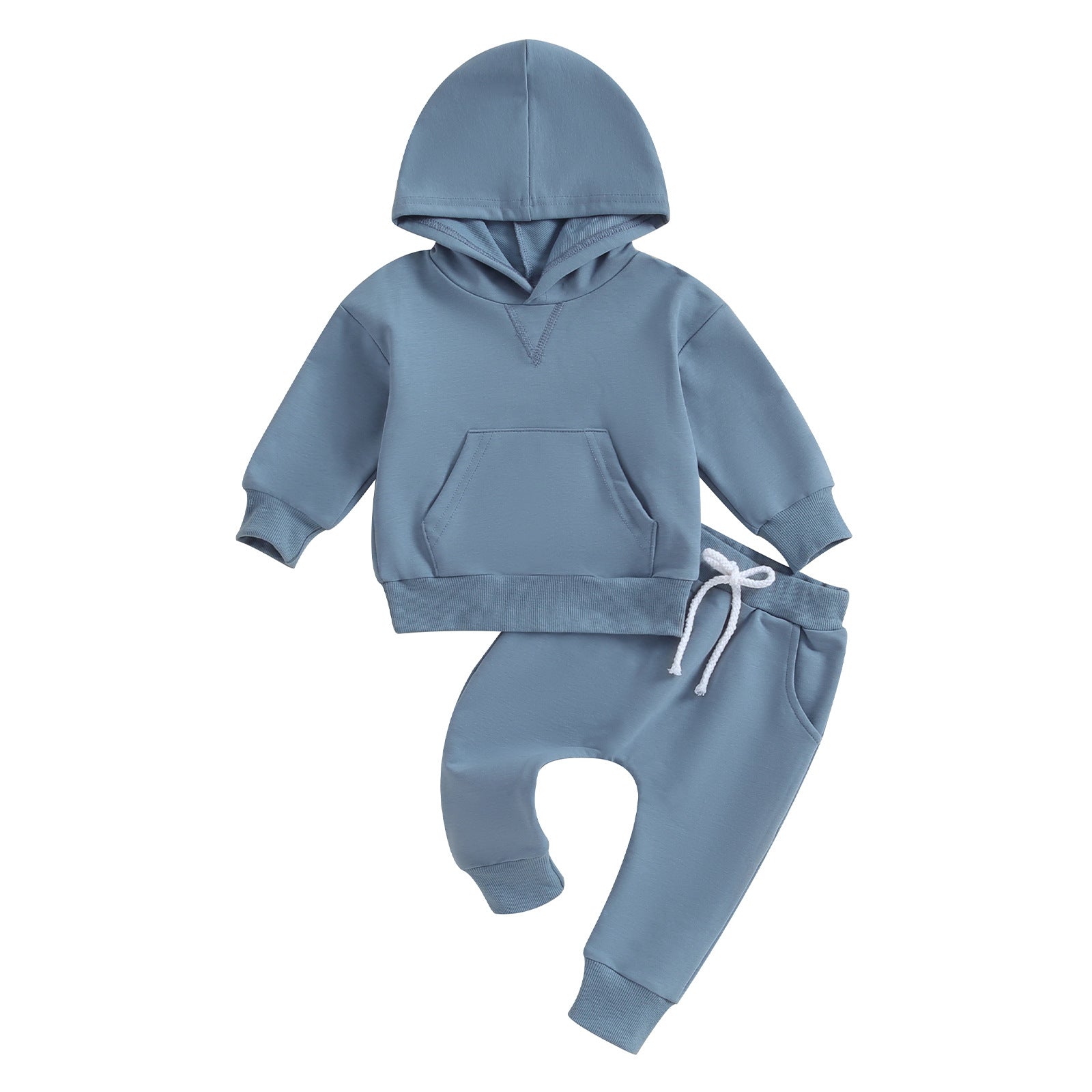 Baby Hooded Sweater Trousers Suit