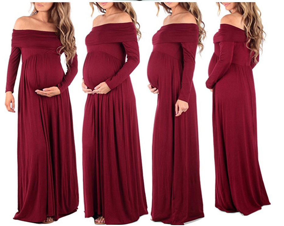 Maternity long dress