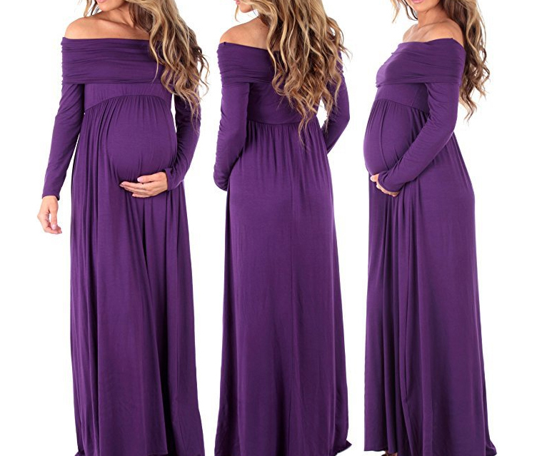 Maternity long dress