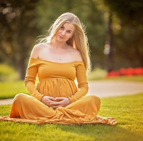 Maternity long dress