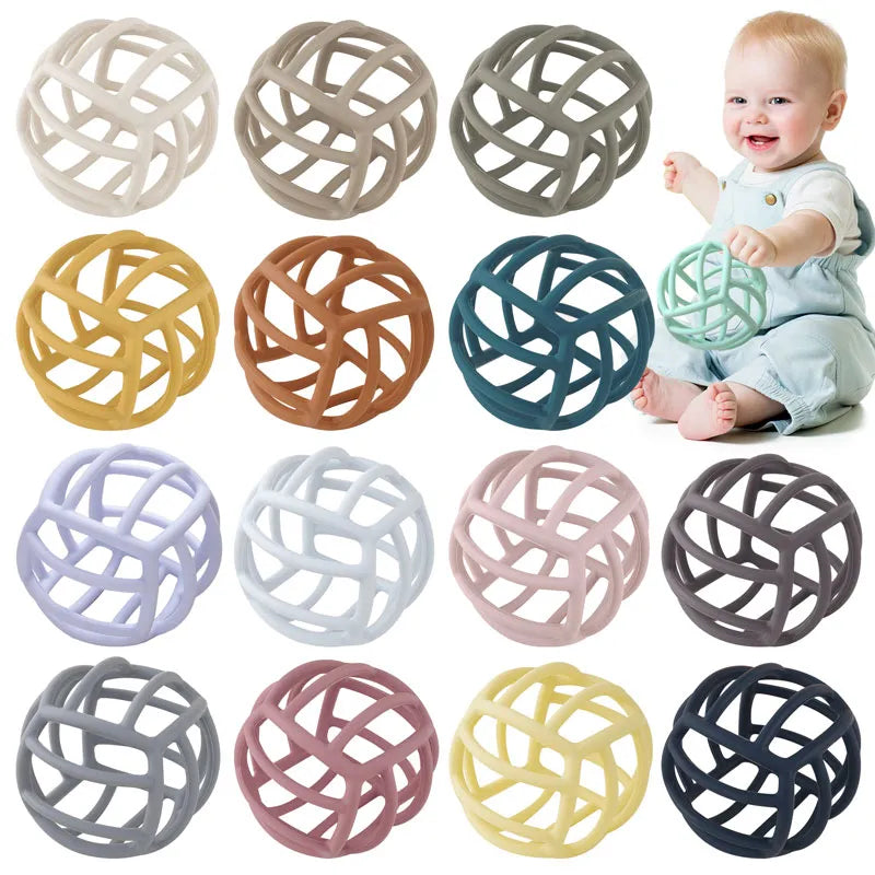 Soft Silicone Creative Ball Teether