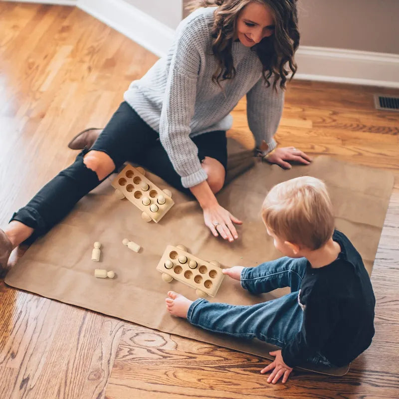 Montessori Wooden Car Toy