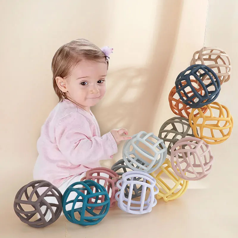 Soft Silicone Creative Ball Teether