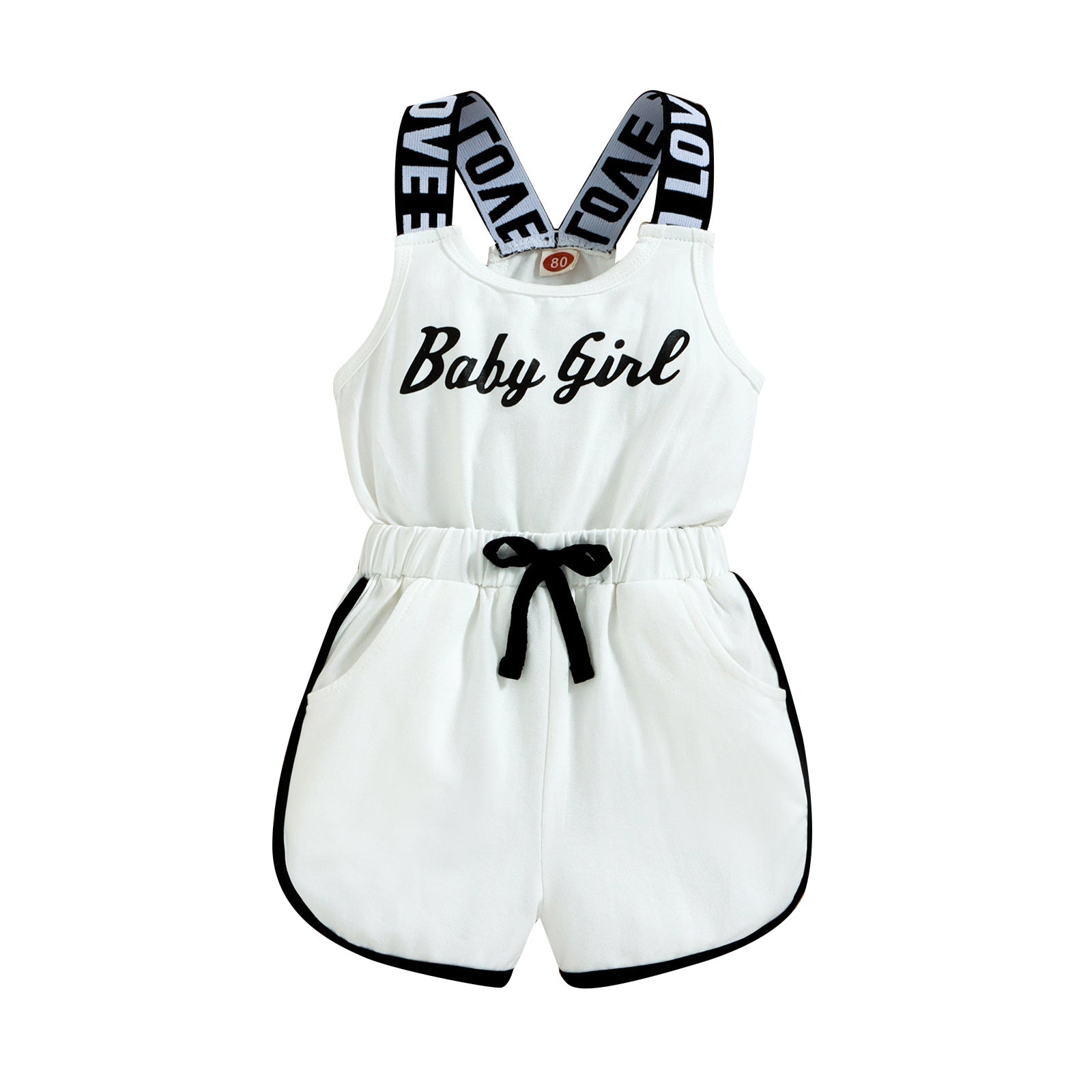 Baby Girl Sporty Romper