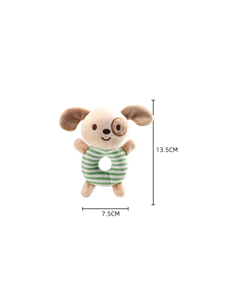 Baby Rattle Cartoon Stuffed Toy