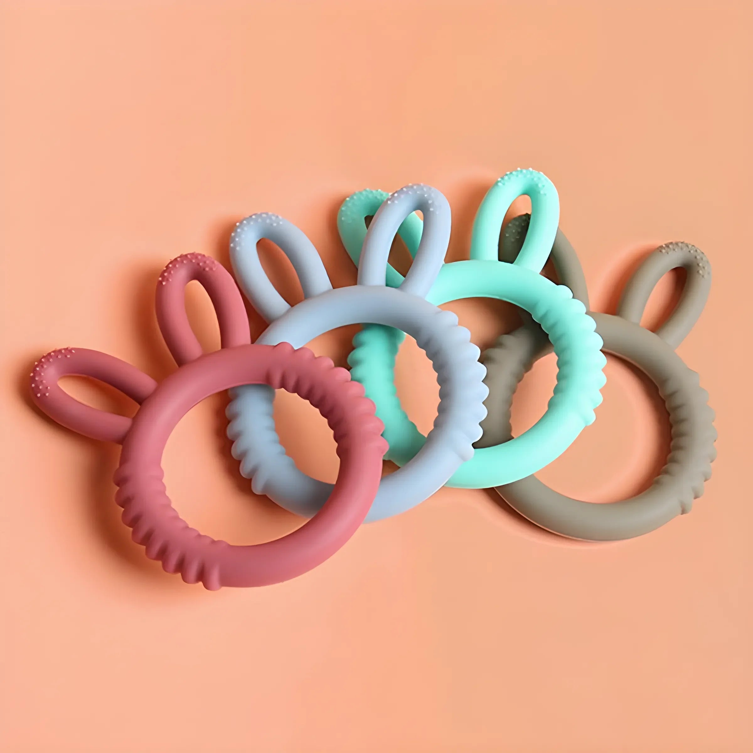 Silicone Bunny Teether