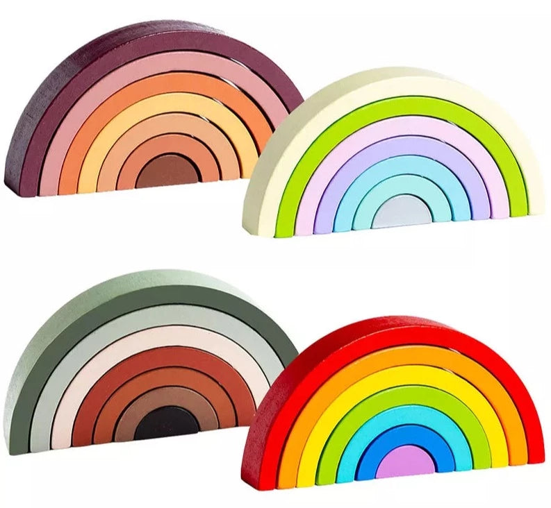 Wooden Rainbow Toy