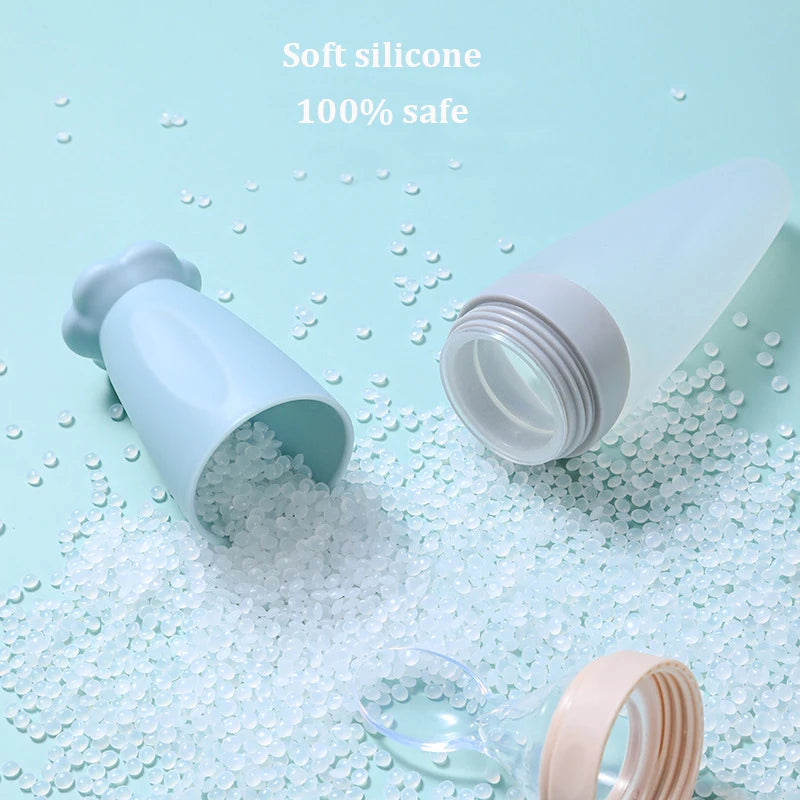 Squeeze Feeding Silicone Bottle