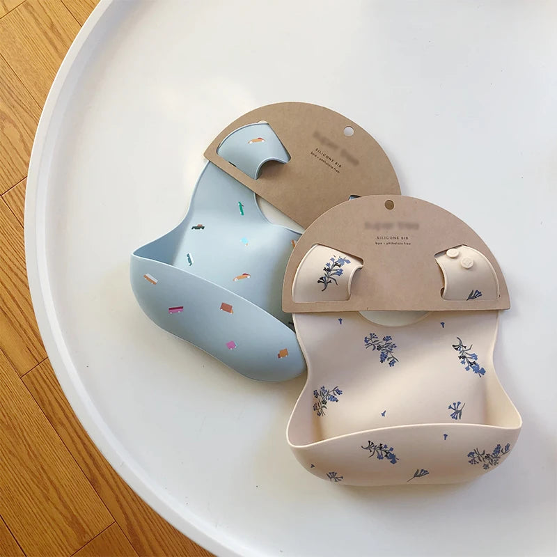 Soft Silicone Feeding Bib