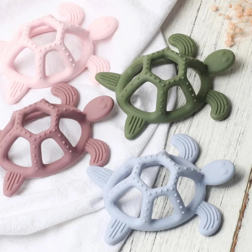 Silicone Turtle Teether