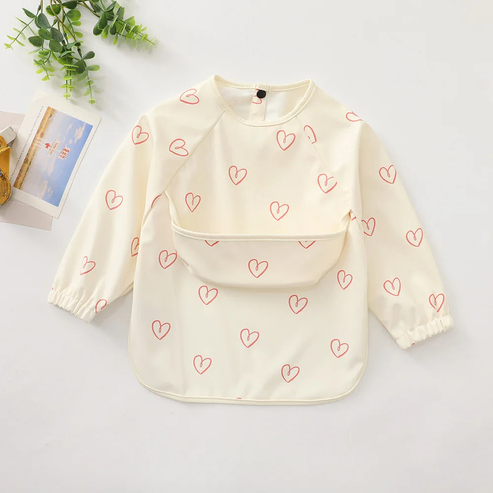 Baby Long Sleeve Feeding Bib