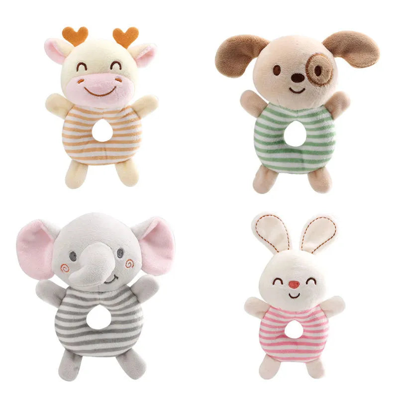 Baby Rattle Cartoon Stuffed Toy