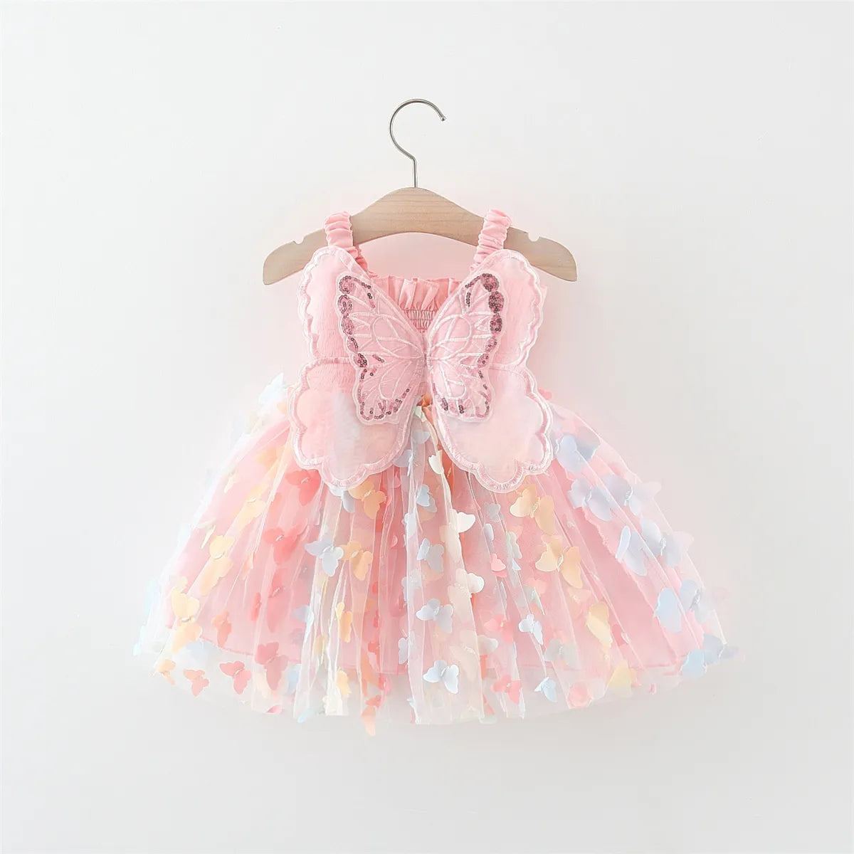 Girls' Princess Dress with Wings