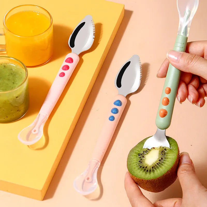 Fruit Scraping Feeding Spoon