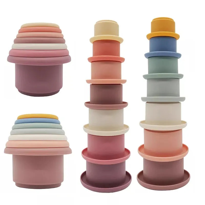 Baby Silicone Stacking Blocks