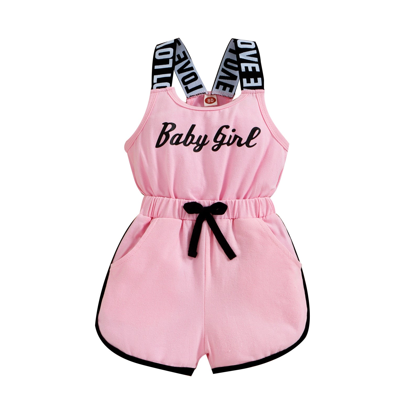 Baby Girl Sporty Romper